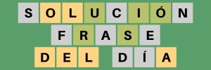 Soluciones del juego La Frase del Día